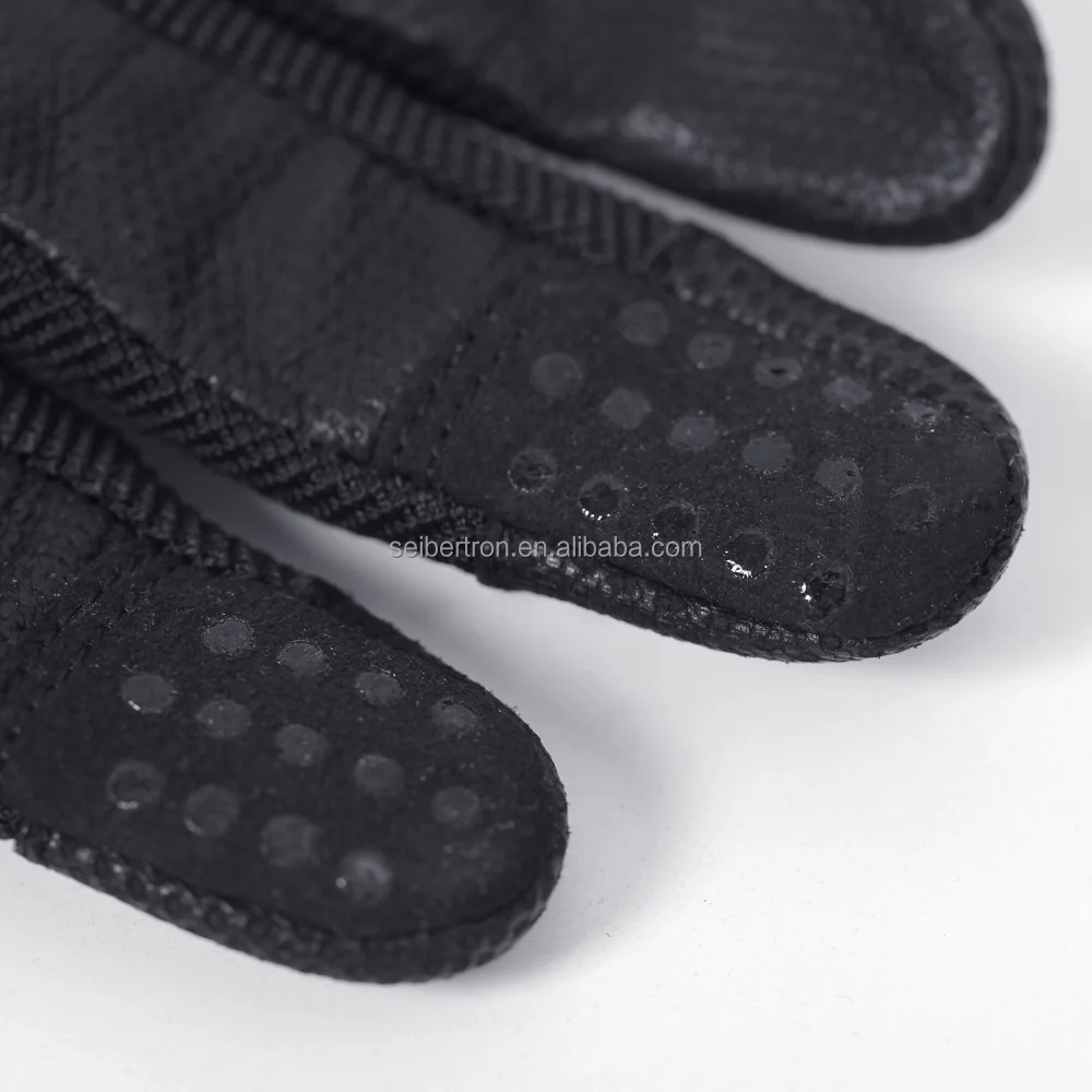 
Seibbertron O.J.J.C Carbon Fiber Shell knuckle protection sports safety gloves Genuine leather tactical glove 