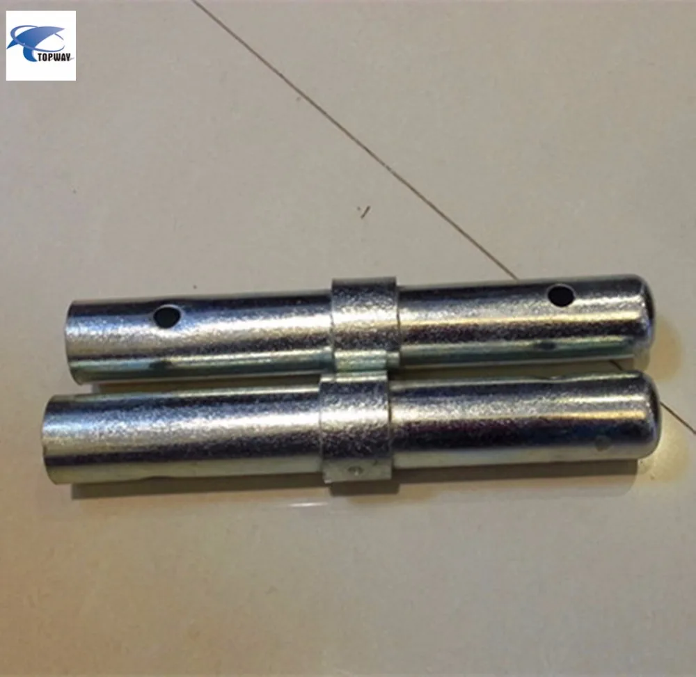 Scaffold Coupling Pins w/1' collar without spring clip spigot for frame scaffolding