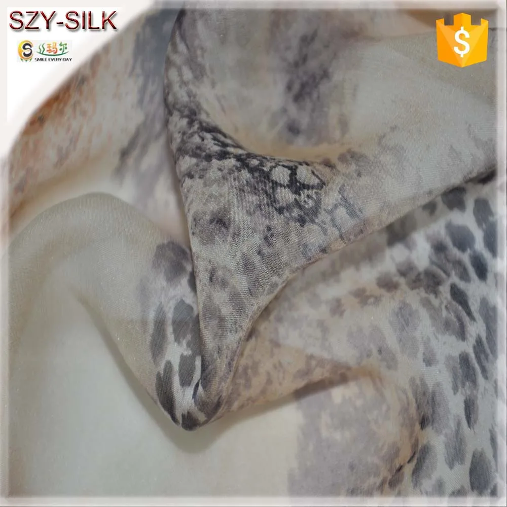 Ladies Georgette Tops 8mm printed silk georgette fabric for georgette frock