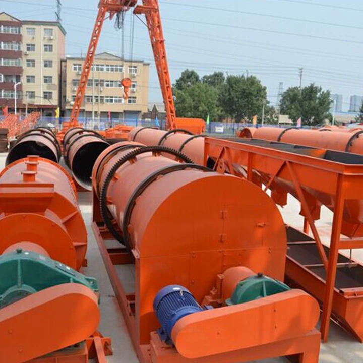 Rotary Drum Churning Granulator for Making Fertilizer Pellet Machines 1 YEAR Field Installation Commissioning and Training