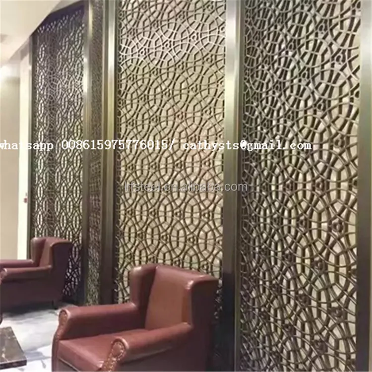 Luxury Design Decorative Screen Wedding Room Divider Partition Wall
