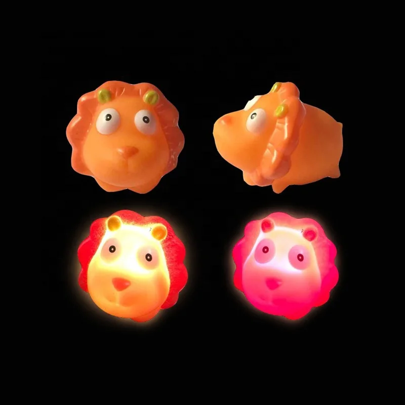 Индивидуальная мягкая виниловая игрушка для ванны из ПВХ в форме льва