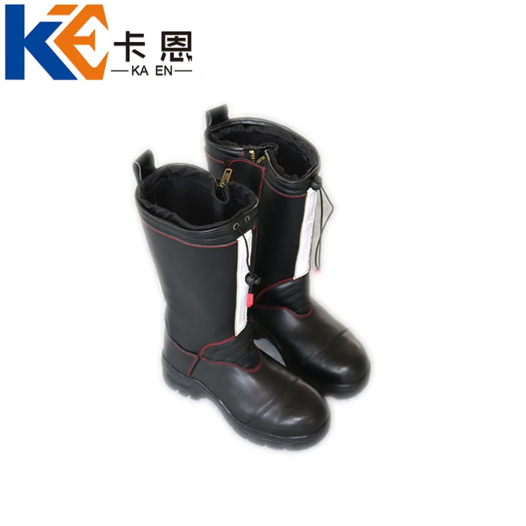 China New Product Anti Abrasion Anti Slip Safety Firefighting Nfpa Fire Boots