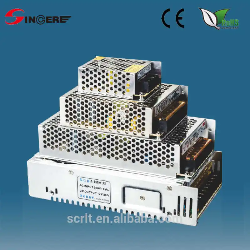 30w алюминиевый корпус dc12/24 светодиодное освещение трансформаторов для прокладки сид