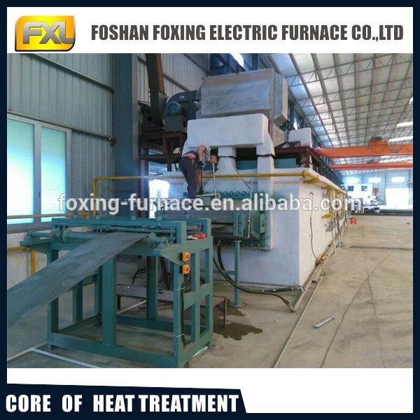 Высококачественная Автоматическая яркая печь отжига для нержавеющей стали
