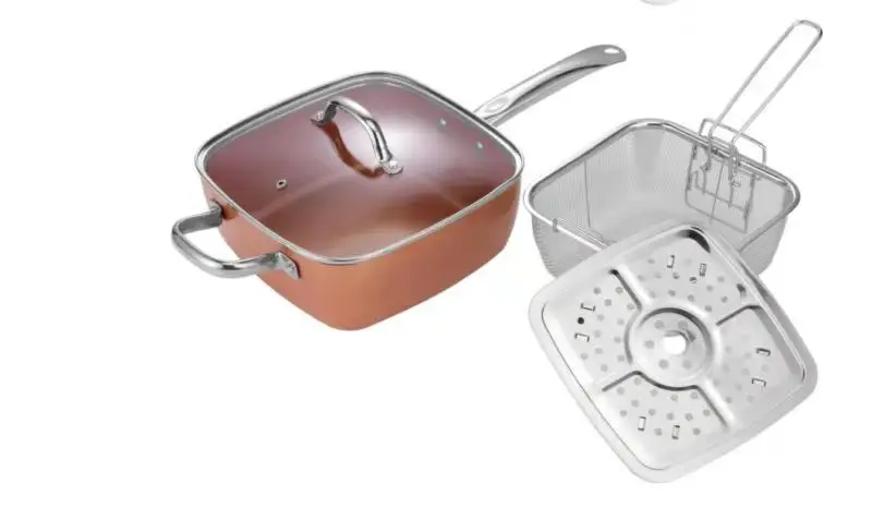 Non Stick Aluminum Compound bottom Fry Pan