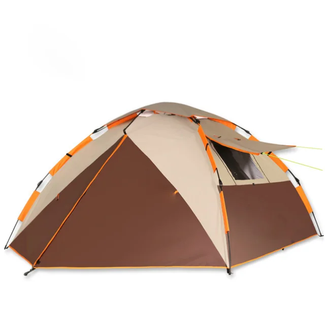 
Family 3-4 Person 3 Season Waterproof Tent Outdoor Portable Tent Automatic Double Layer Camping Tents 