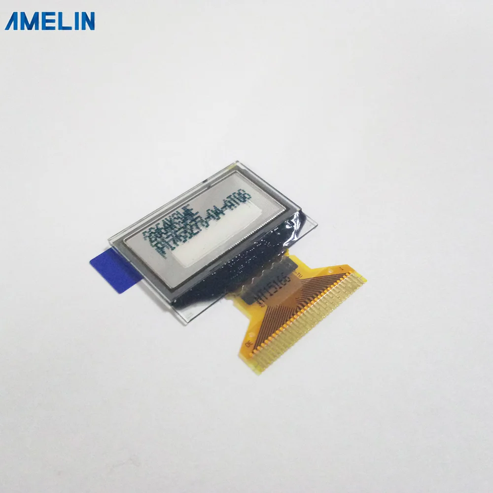 0 96 дюймовый 128*64 прозрачный модуль ЖК-дисплея OLED с белым цветным