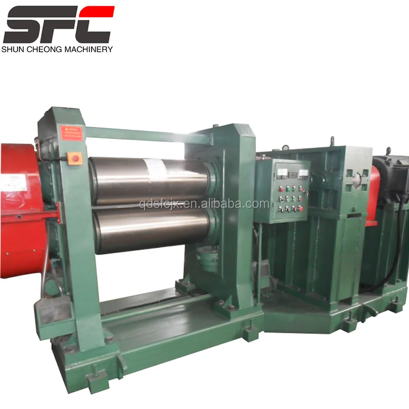 Высокопроизводительная двухвальная резиновая каландр/резиновая роликовая машина с сертификатом SGS/CE/ISO