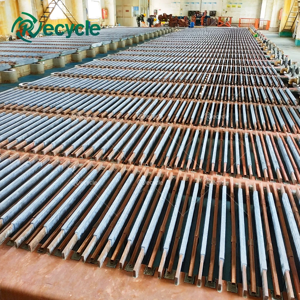 Copper Cathode Making Plant Scrap Copper Refining Machine