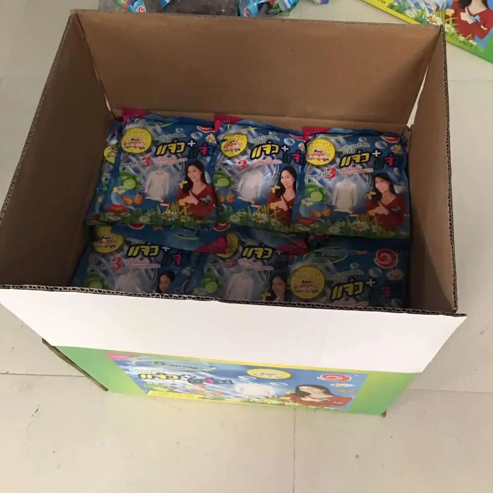 High quality and high foam Cambodia 150g detergent powder  and washing powder plant