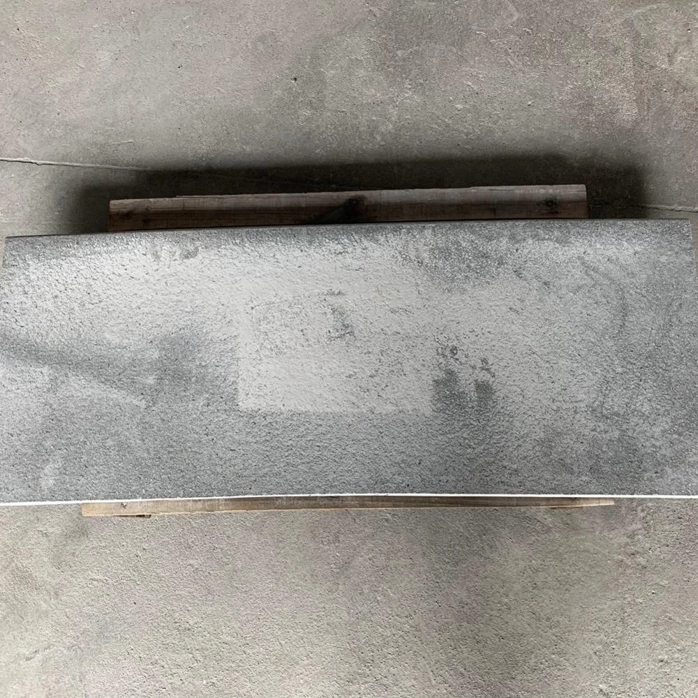 Samistone New G684 Irregular Curved Steps Black Grey Granite Stair Stone Cheap Price Steps for Project