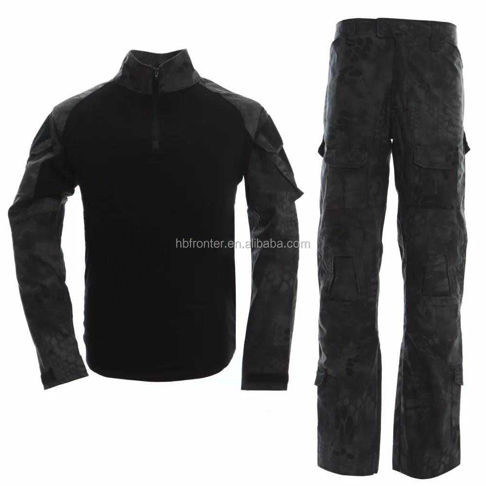 Best Hot Black Military Uniform Tactical Clothing