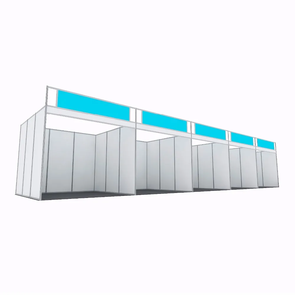 10x10ft modern standard trade show exhibition booth for expo