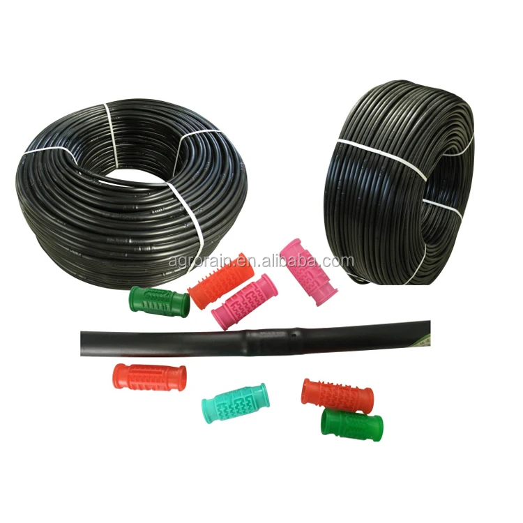 Встраиваемая капельная линия 16 мм с цилиндрической капельницей, пэ труба, капельная оросительная труба DL011608300