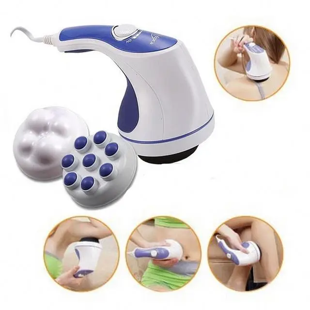 
Electric Full Body Massager Machine Relax Multi-function replacement 5 head massager 