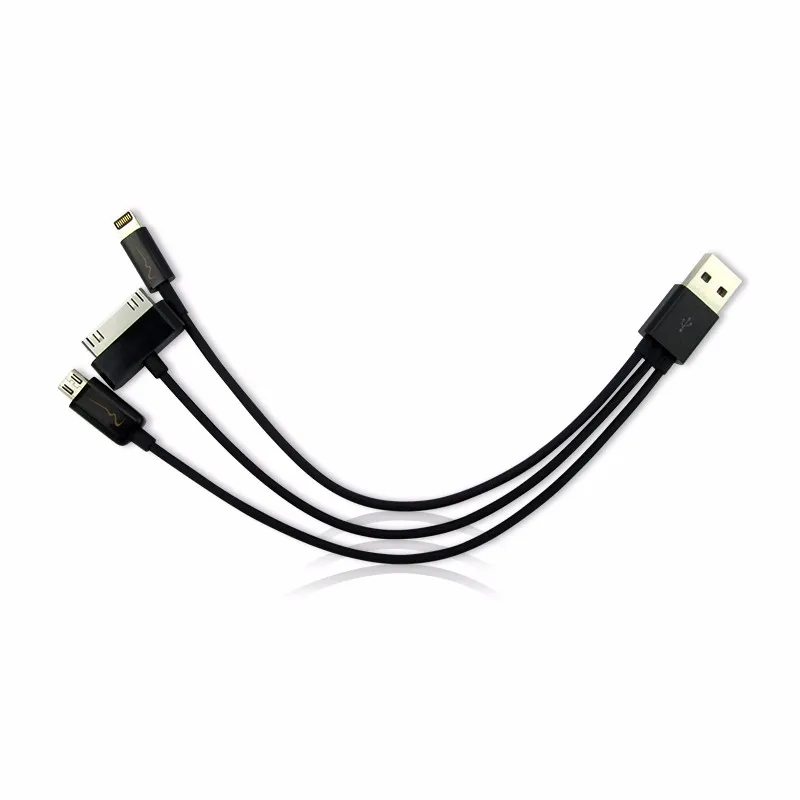 Оптовая продажа USB кабель Шэньчжэнь 3 в 1 Все одном для передачи данных