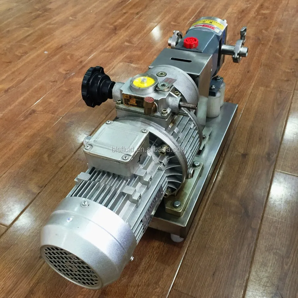 Food & Beverage Industries Transferring Honey lobe pumping machine, Colloid Chocolate Paste pump, Lube Oil/sugar syrup pumps