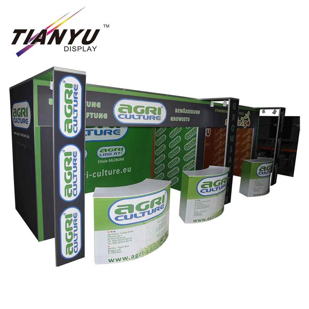 Hot Sale 30ft Portable Aluminum Trade Show Booth Equipment