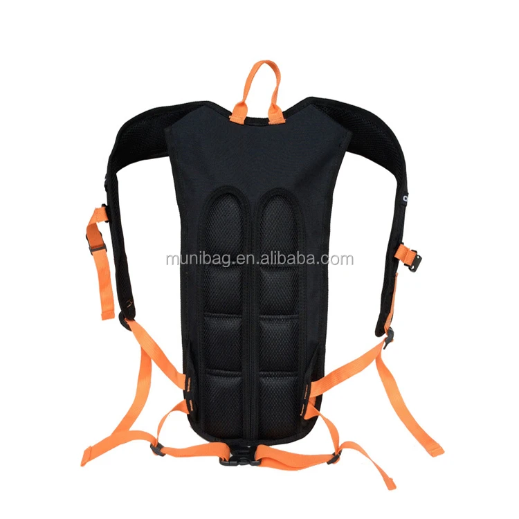 
Cycling Hydration Backpack with Helmet Net Chest Waist Strap 