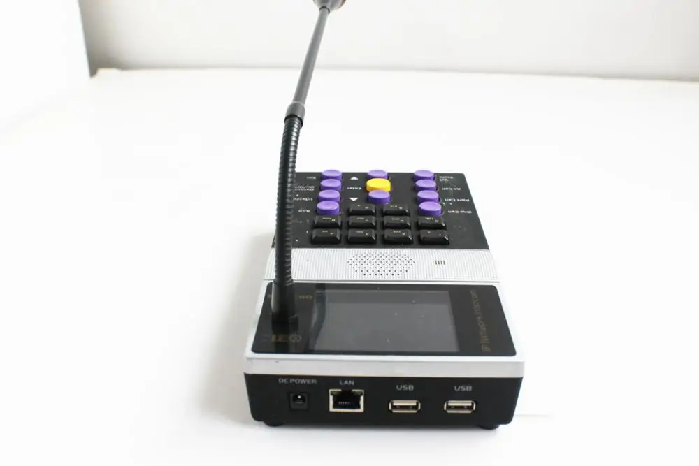 OBT-9808 IP сети Ethernet оповещения по громкой связи беспроводной микрофон для конференц-системы оповещения Система внутренней связи