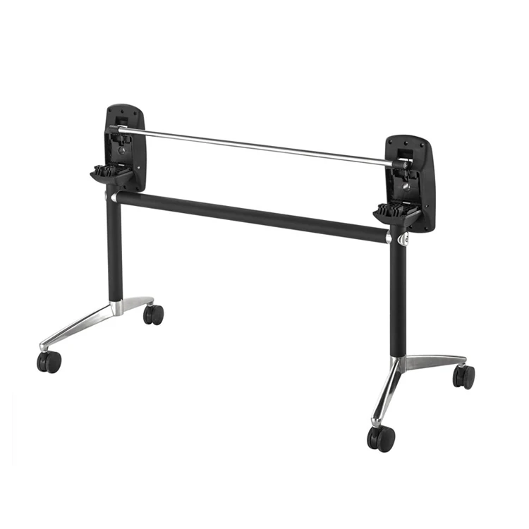 (SP-FTL085) Cheap 2 stand restaurant foldable aluminum table bases