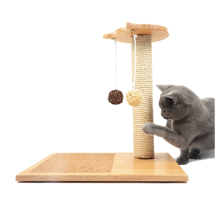 Твердые деревянные кошки игрушки для домашних животных Растет Животное Яйцо Игрушка любимая игрушка шар