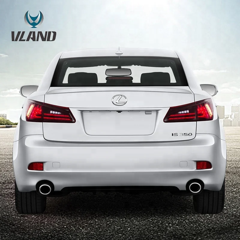 Fits For Lexus IS-F/IS250/IS350 2006-2014 Modified Tail Lights Rear Lamps VLAND Brand Taillights Assembly