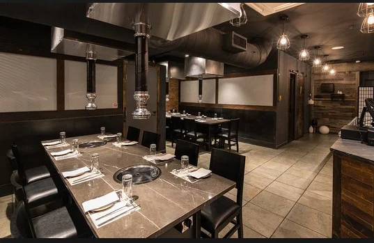 Корейский вытяжной двигатель для барбекю и гриля на древесном угле