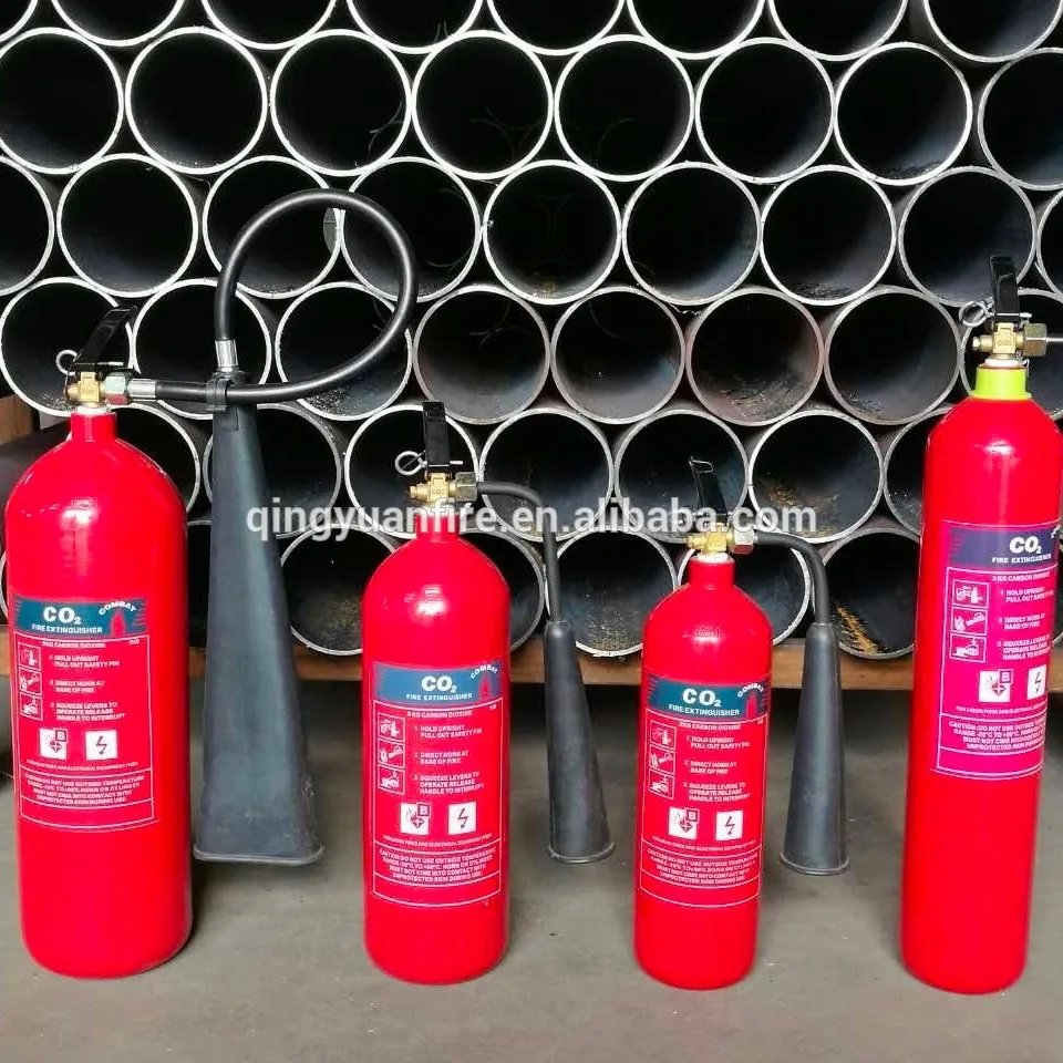 oxygen gas cylinder portable empty steel extinguisher gas cylinder 3kg small fire extinguisher co2 cylinder