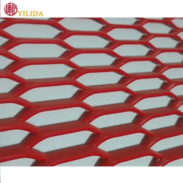 Aluminium hexagonal shape expanded metal mesh for decoration