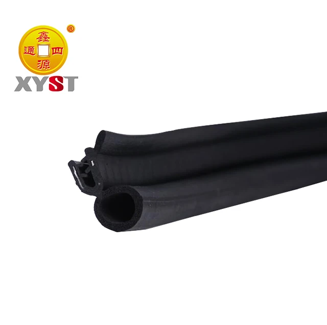 Rubber Strip ,rubber Seals EPDM Customized for Electric Vehicle Car Windows XYST-S-618 50-80 Shore a ±0.05mm CN;HEB