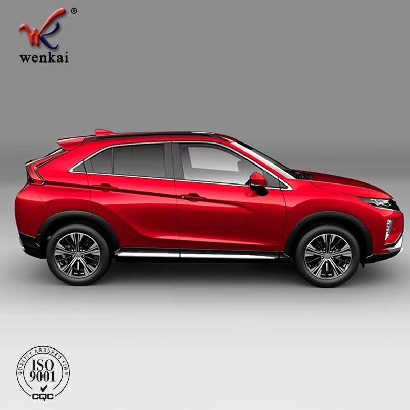 New Arrive ABS Chrome Side Door Trim For Mitsubishi Eclipse Cross 2018 Body Cover Trim Auto Accessories