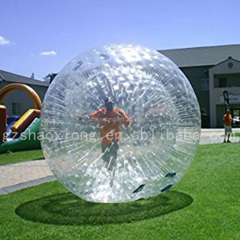 Inflatable Zorb Ball/human Hamster Ball Customized Unisex 3 Years Inflatable Toys for Adult Diameter 3 Meter 14 Years PVC/TPU