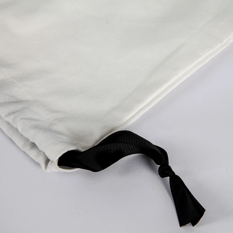
cheap muslin small cotton drawstring bag 