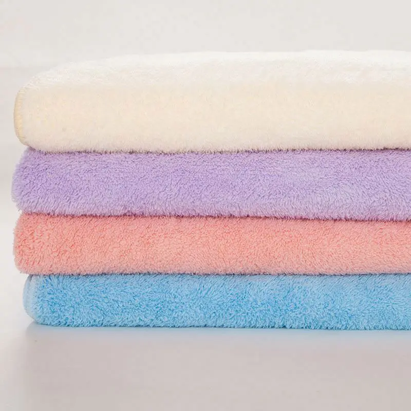 wholesale microfiber hair towel fast drying terry facial towel  hand body wrap spa towel bath baby