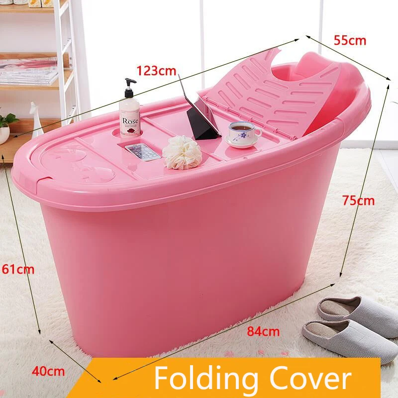 Hot New Design small plastic foldable adult massage bathtub portable
