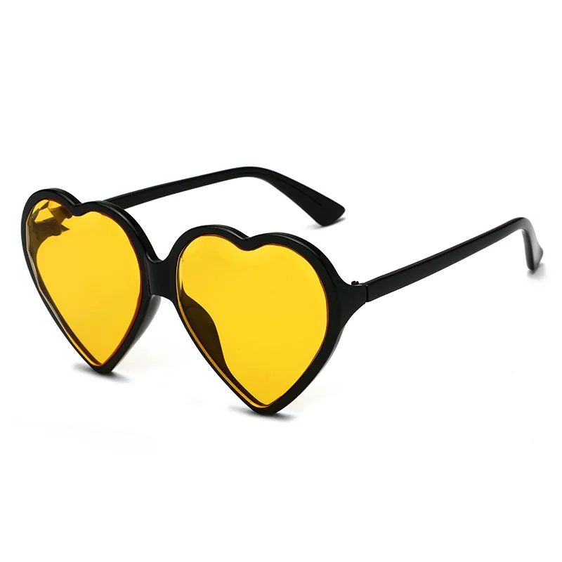 2019 fashion custom heart shaped love heart sunglasses sun glasses in bulk