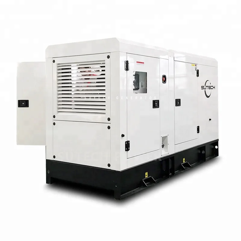 Low fuel consumption volvo diesel electric generator 220kw powered by engine TAD734GE