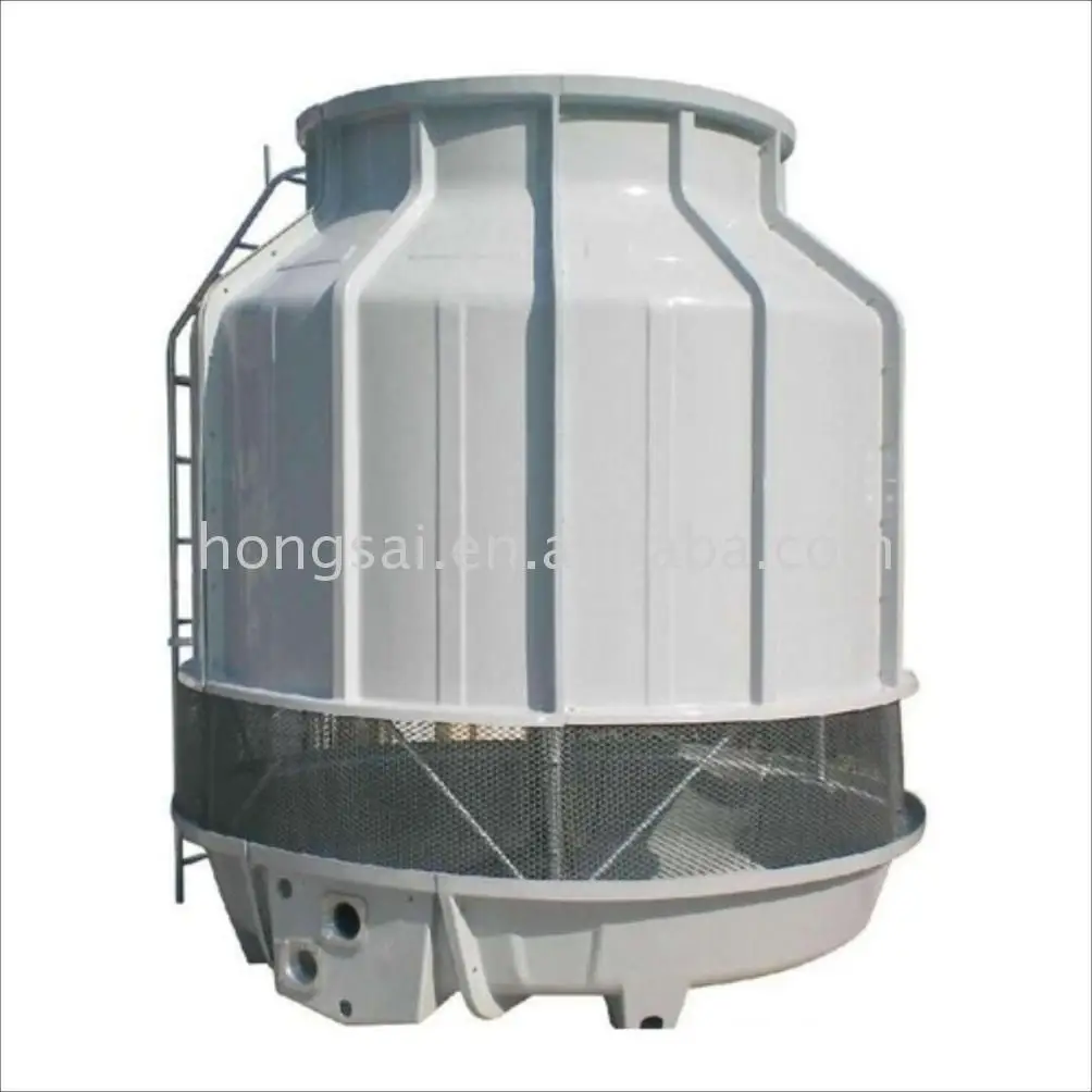 Industrial Cooling Equipment cooling tower for water cooled chiller with roll type round fill PVC infill