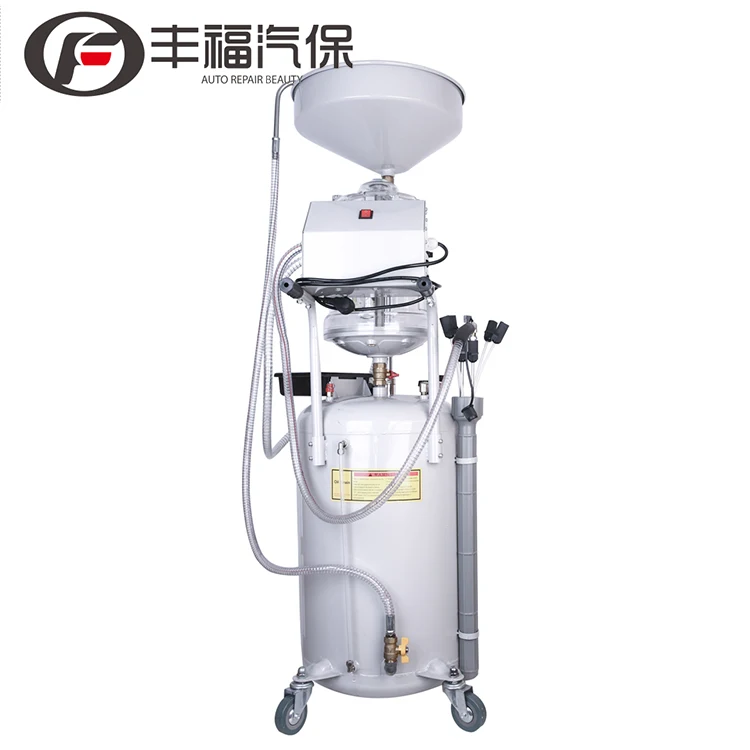 CE CERTIFICATED Multi Functional Pneumatic Electric Air Operated Waste Oil Drainer For Garage Equipment
