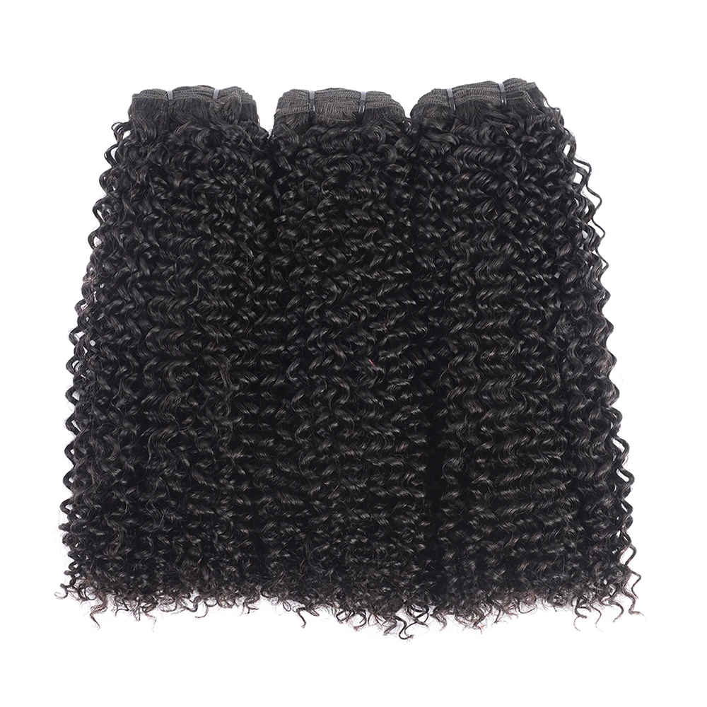 Overnight Shipping Wholesale Brazilian Virgin Human Hair Weave Kinky Curly Bundles And Illusion Thin Skin Lace Frontal