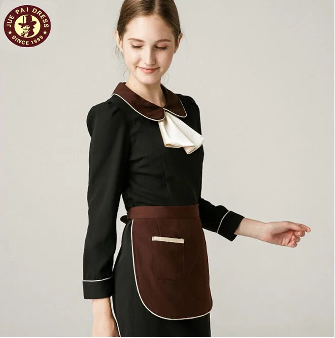 Wholesale high quality hotel staff uniforms housekeeping and cleaning workwear