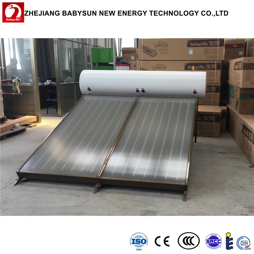 Low price flat plate solar water heater, flat panel collector with high efficiency