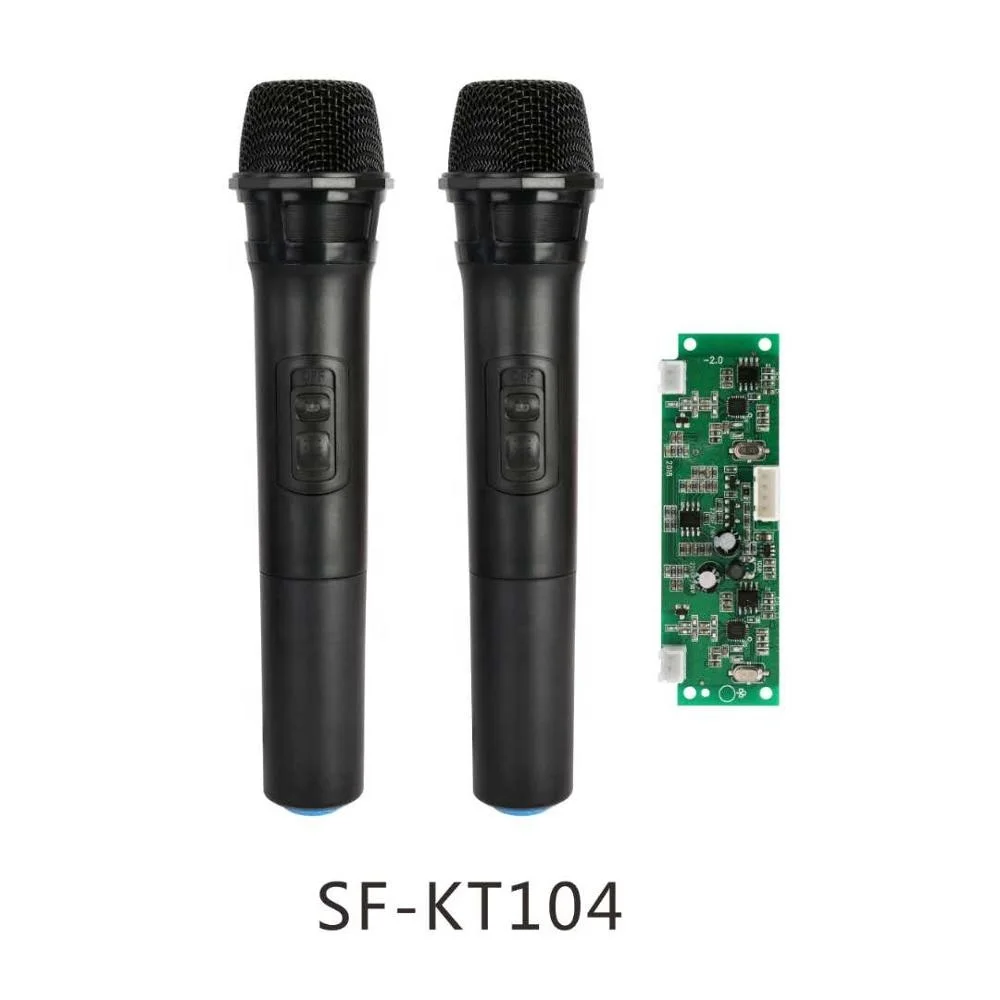 VHF UHF беспроводной микрофон с печатной платой используется для усилителя динамика