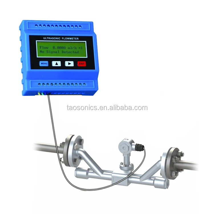 TSONIC TUF-2000M Module Inline Pipe Type Digital RS485 Interface And 4-20mA Analog Output Ultrasonic Water Flow Meter