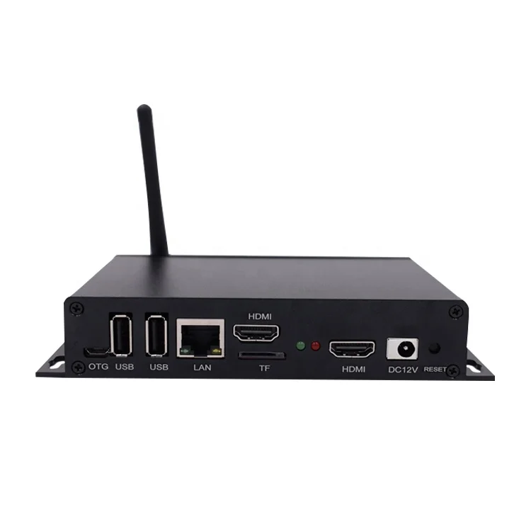rk3288 android 4K tv box media player for full hd advertising play