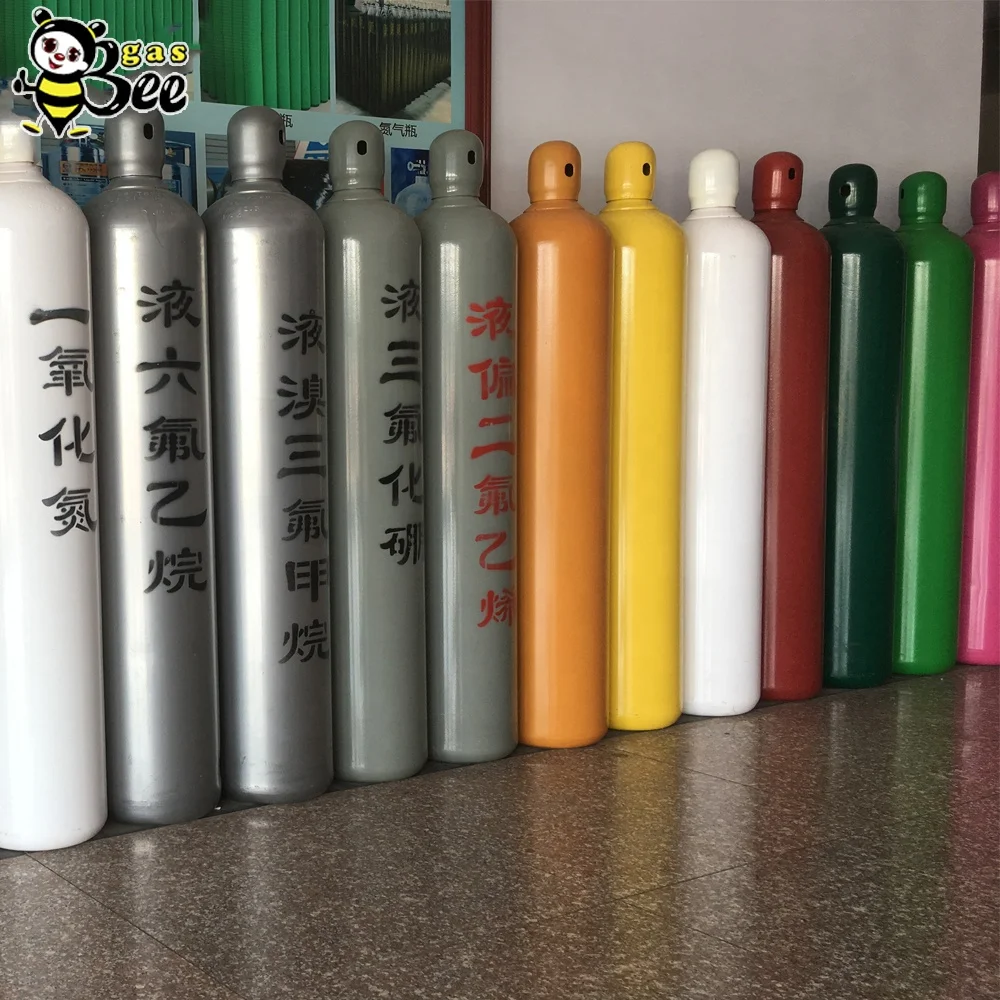  ISO9809 20L-50L 150Bar 200Bar аргоновый газовый баллон 99.999% сварочный