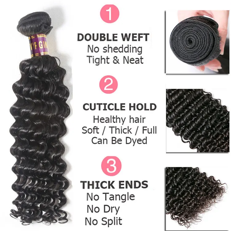 Real Human Brazilian Hair Weave XBL 8A Grade Virgin Cheap Brazilian Hair Vendor, Unprocessed Wholesale Deep Wave Natural Black