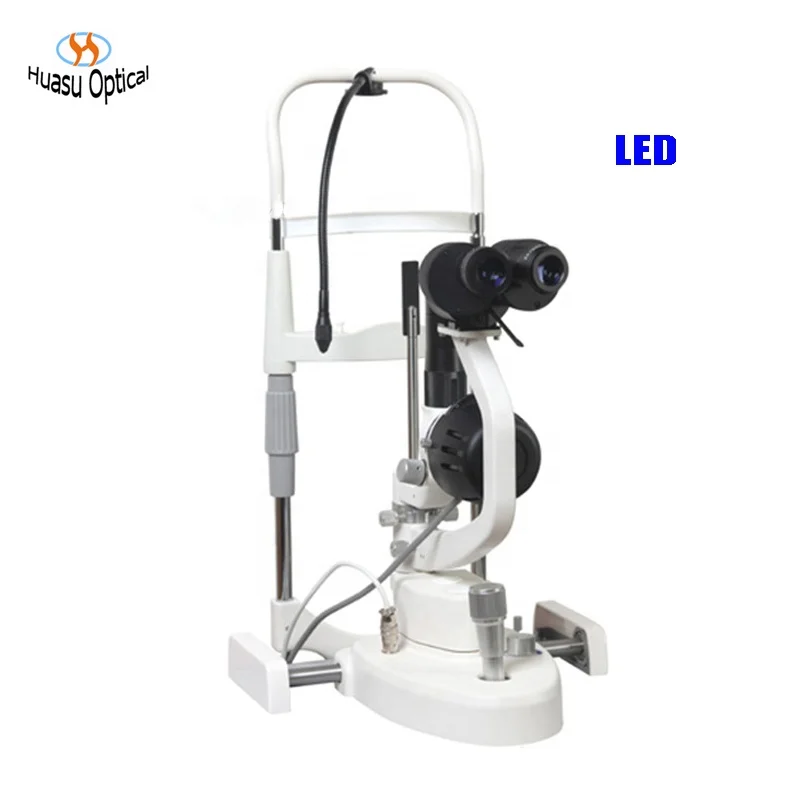 LED slit lamp microscope cheap price 2 step magnifications ophthalmic equipment optical slit lamps